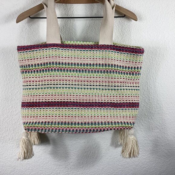 Ugg Australia Julia Woven Tote Bag – Camel Multi - Picture 4 of 9